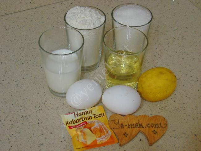 Tencerede Limonlu Fincan Kek - Yapılışı (1/16) 