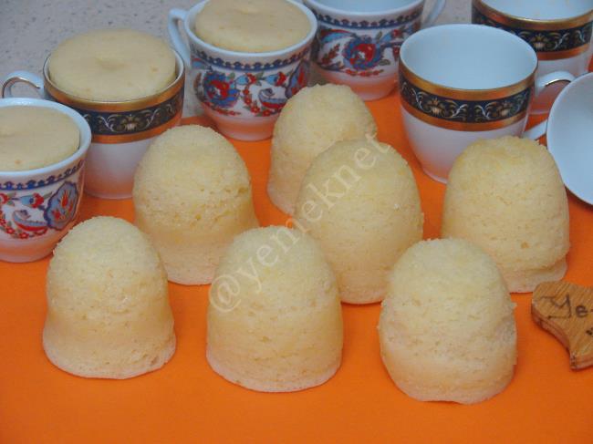 Tencerede Limonlu Fincan Kek - Yapılışı (12/16) 