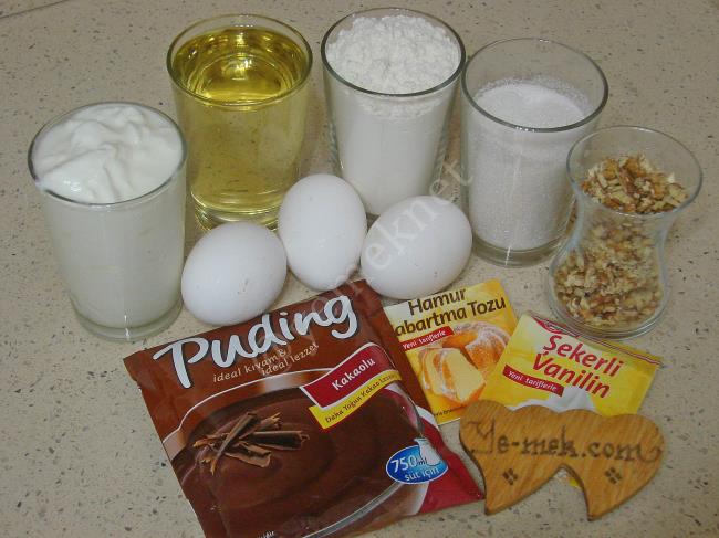 Toz Pudingli Kek - Yapılışı (1/20) 