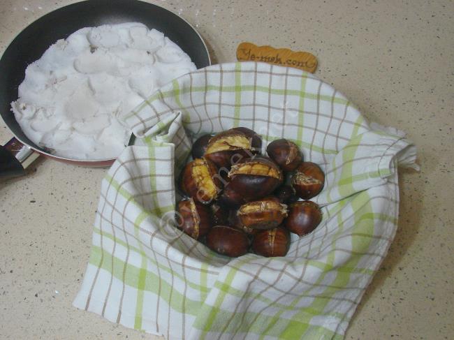 Tuzda Kestane Kebap - Yapılışı (11/16) 