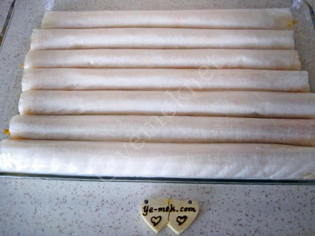 Yufkalı Kabak Tatlısı - Yapılışı (4/12) 