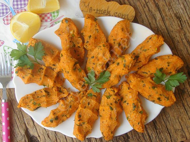 Antep Usulü Mercimek Köftesi - Yapılışı (13/16) 