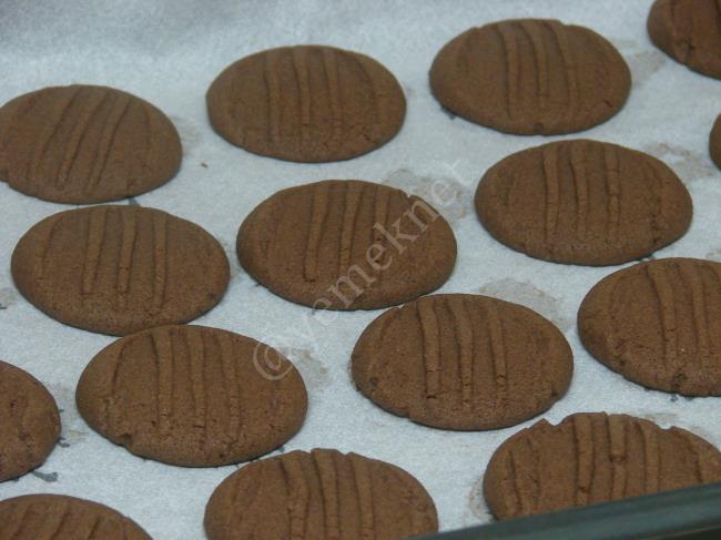 Kakaolu Gevrek Kurabiye - Yapılışı (9/12) 