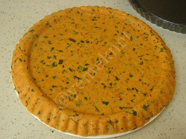 Tart Kalıbında Mercimek Köftesi - Yapılışı (15/20) 