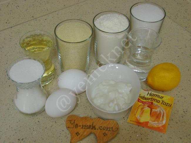 Tencerede Limonlu Revani - Yapılışı (1/16) 