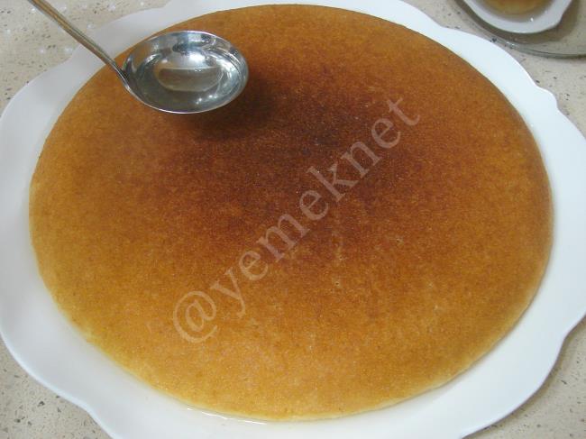 Tencerede Limonlu Revani - Yapılışı (11/16) 