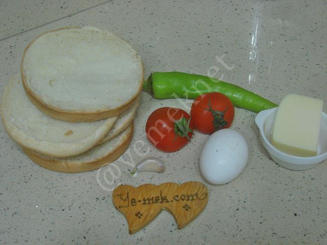 Fırında Kahvaltılık Ekmek Dilimleri - Yapılışı (1/12) 