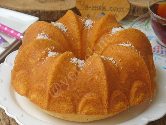 Hindistan Cevizli Limonlu Kek Tarifi, Nasıl Yapılır? (Resimli) Yemek