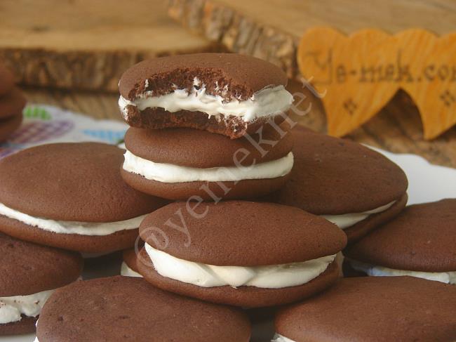 Kek Burger (Sandviç Kek) - Yapılışı (17/20) 