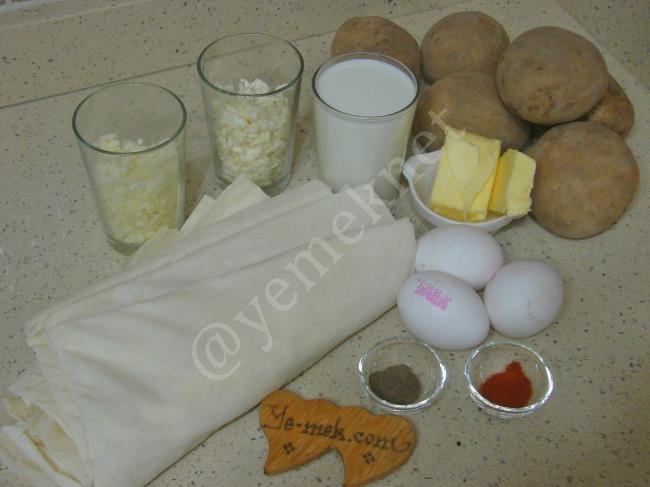 Patatesli Rulo Buzluk Böreği Nasıl Yapılır? (1/16) Resimli Yemek