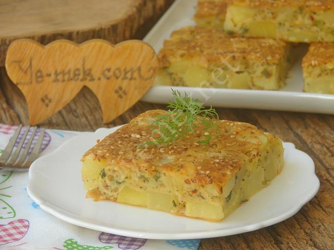 Patatesli Tuzlu Kek Tarifi, Nasıl Yapılır? (Resimli) Yemek Tarifleri