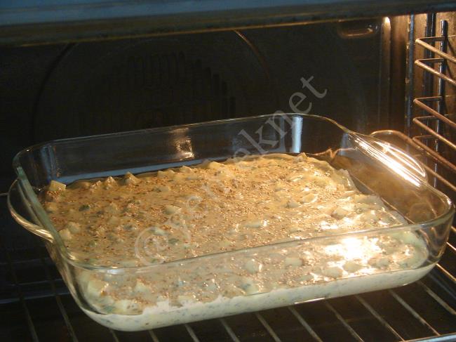 Patatesli Tuzlu Kek - Yapılışı (11/16) 