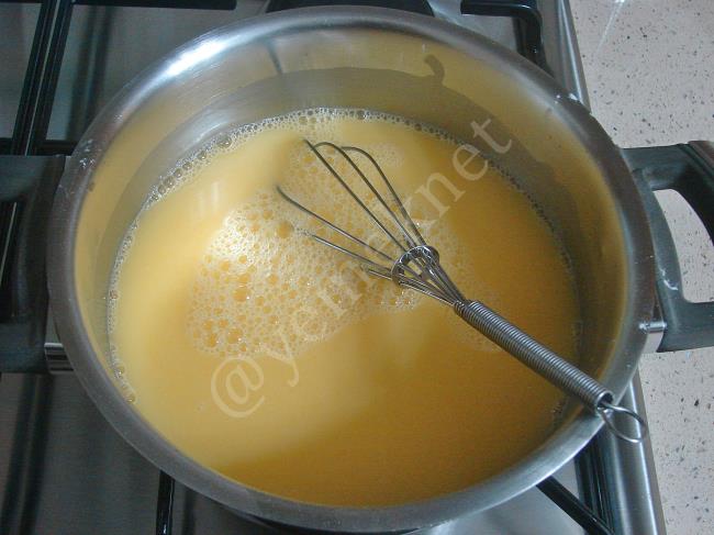 Portakallı Prenses Tacı Tatlısı - Yapılışı (3/16) 