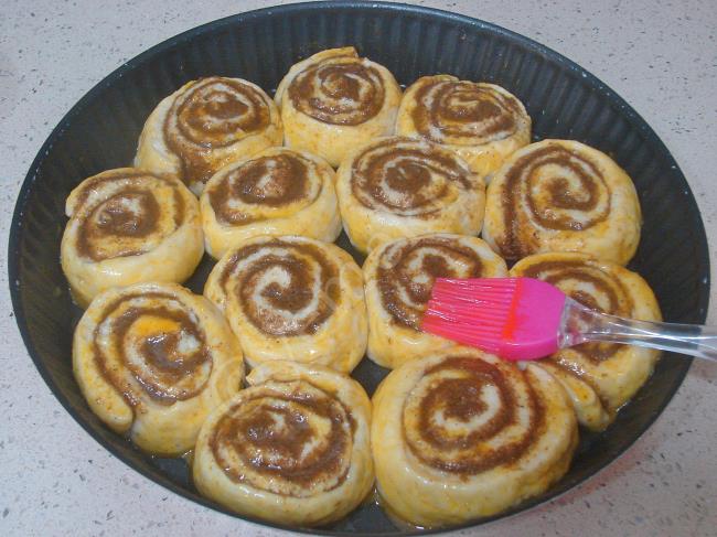 Haşhaşlı Rulo Çörek - Yapılışı (14/20) 