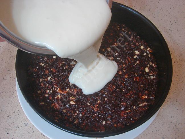 Muhallebili Mozaik Pasta - Yapılışı (9/16) 