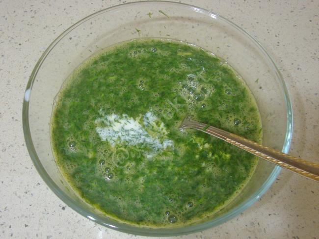 Dereotlu Yumurtalı Ekmek Kızartması - Yapılışı (6/12) 