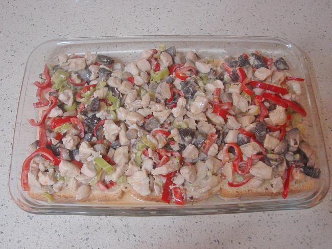 Fırında Ekmekli Tavuk Kebabı - Yapılışı (11/16) 