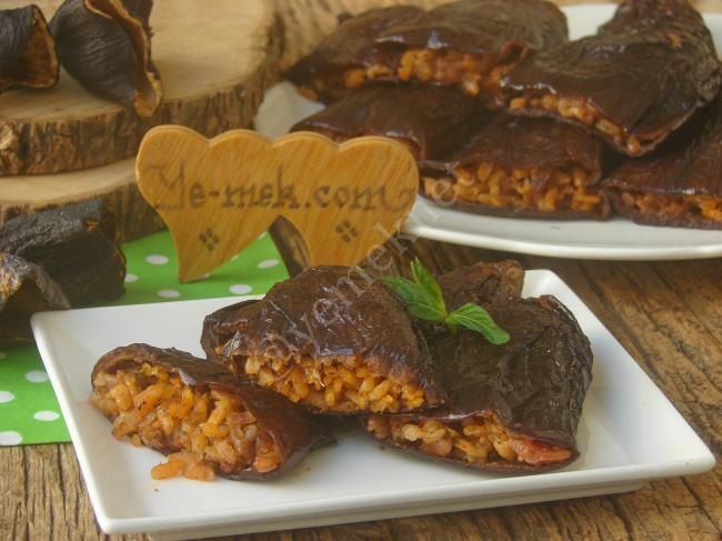 Kuru Patlıcan Dolması - Yapılışı (14/16) 