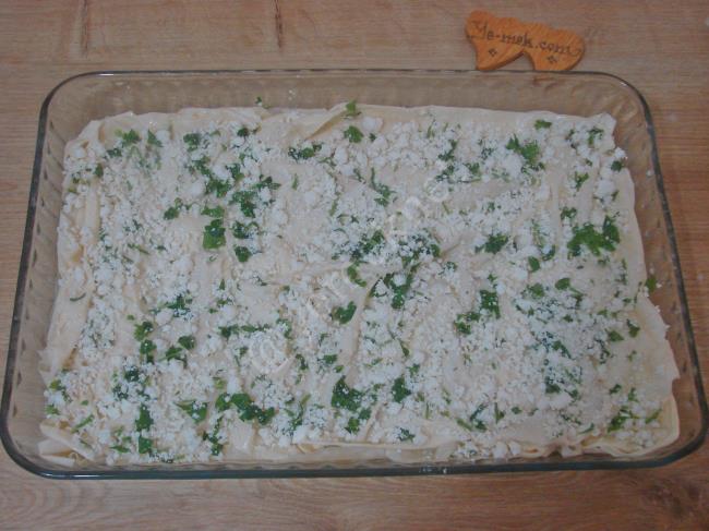 Sütlü Serpme Börek - Yapılışı (8/20) 