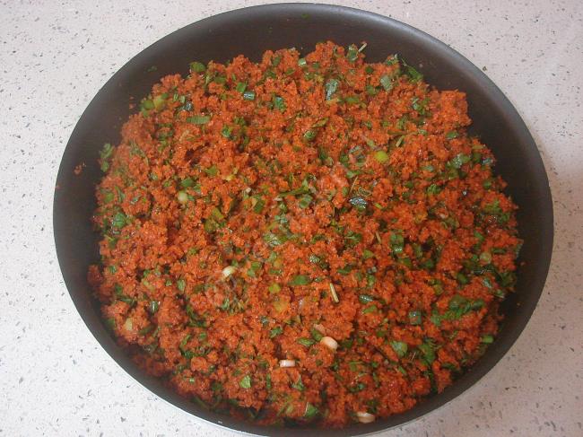 Antakya Usulü Kısır - Yapılışı (7/12) 