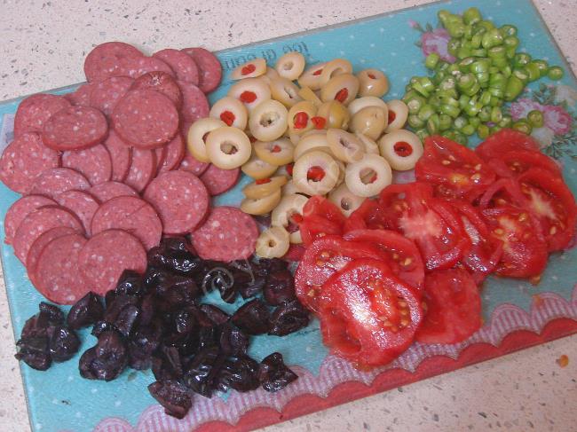 Fırında Bazlamadan Pizza - Yapılışı (5/20) 