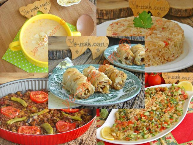 Ramazan 2023 Değişik İftar Yemekleri Menüsü