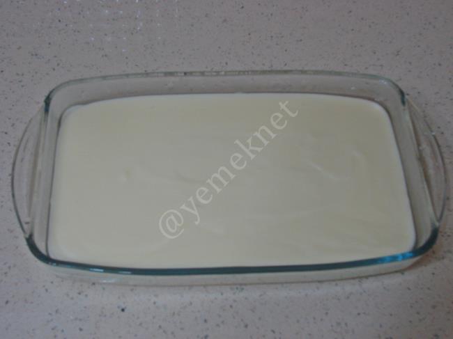 Yalancı Tavuk Göğsü Tatlısı - Yapılışı (11/16) 