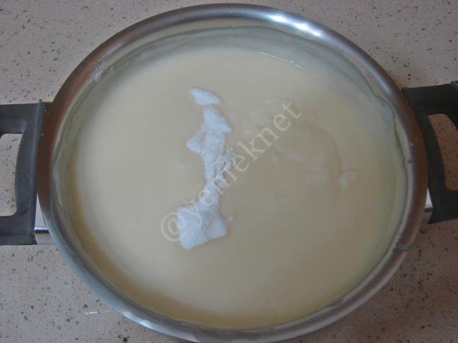 Yalancı Tavuk Göğsü Tatlısı - Yapılışı (8/16) 