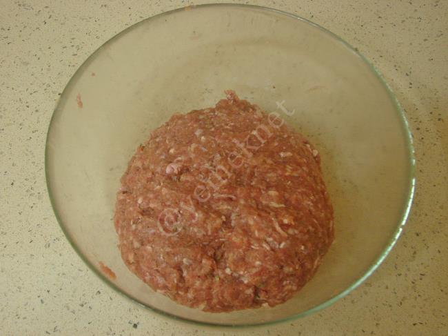 Fırında Püreli Köfte - Yapılışı (3/16) 