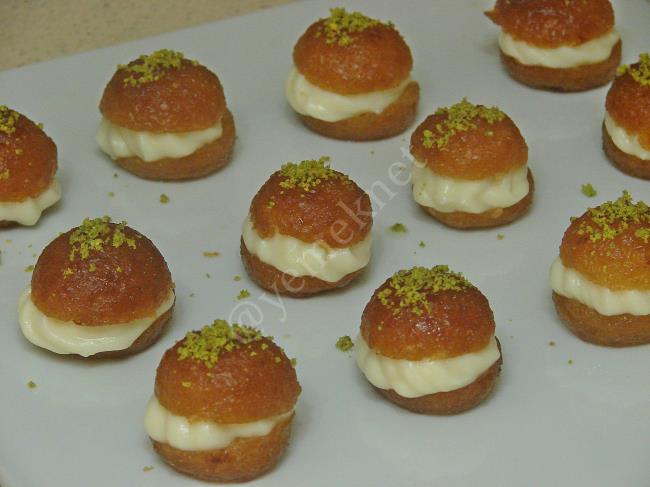 Kremalı Kemalpaşa Tatlısı - Yapılışı (9/12) 
