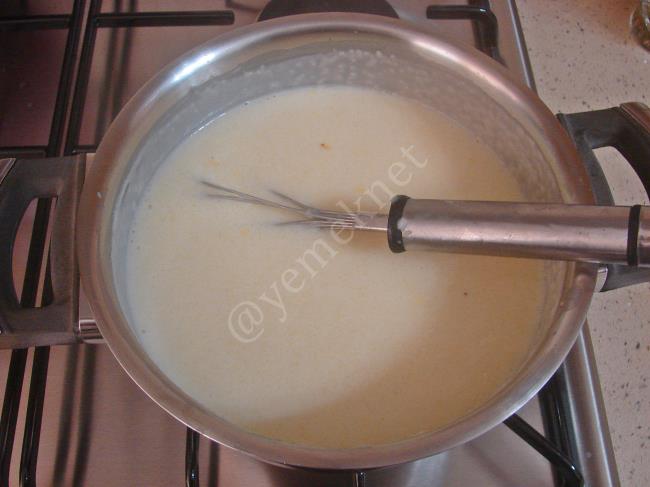 Limonlu İrmik Tatlısı - Yapılışı (7/12) 