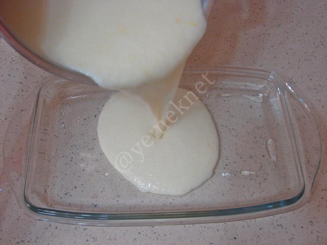 Limonlu İrmik Tatlısı - Yapılışı (8/12) 