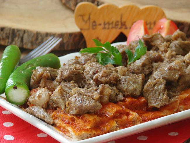 Pideli Etli Kebap - Yapılışı (9/12) 