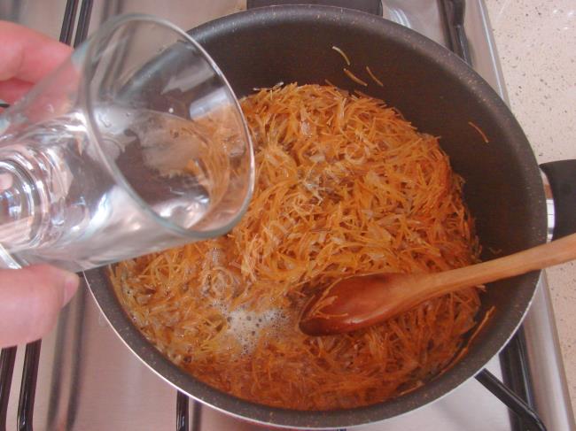 Tel Şehriye Pilavı - Yapılışı (6/12) 