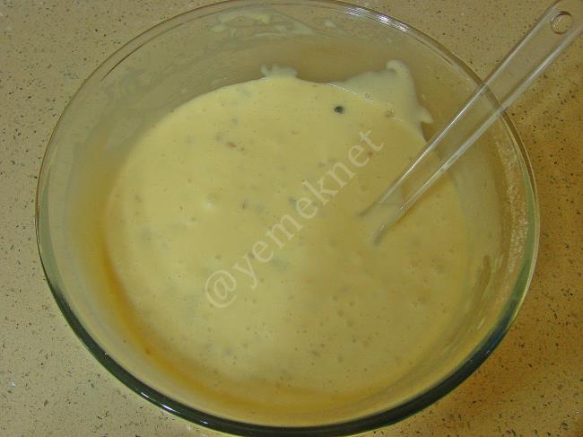 Damla Çikolatalı Cevizli Kek - Yapılışı (7/16) 