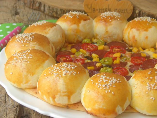 Doyuran Pizza - Yapılışı (16/20) 