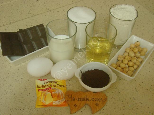 Fındıklı Çikolatalı Kek - Yapılışı (1/16) 