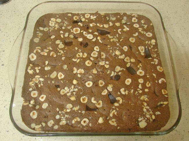 Fındıklı Çikolatalı Kek - Yapılışı (10/16) 