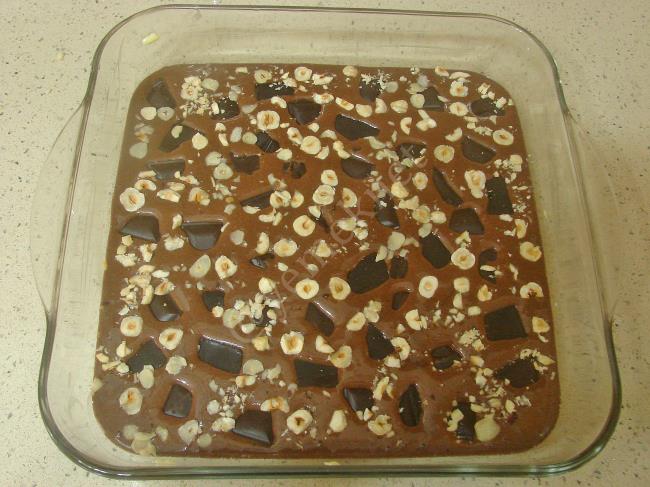 Fındıklı Çikolatalı Kek - Yapılışı (8/16) 