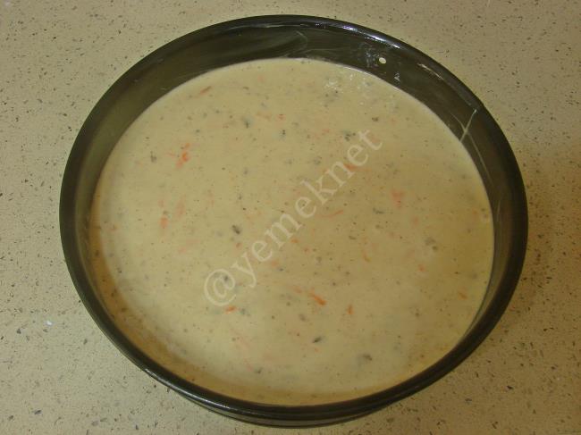 Muhallebili Havuçlu Kek - Yapılışı (9/20) 