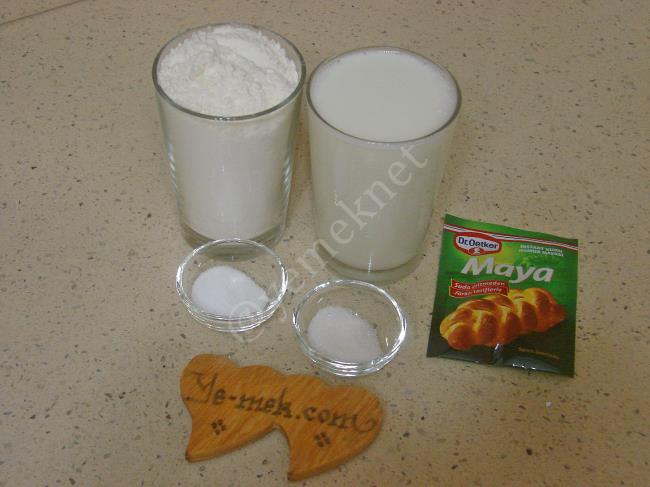 Peynirli Hamur Kızartması - Yapılışı (1/16) 