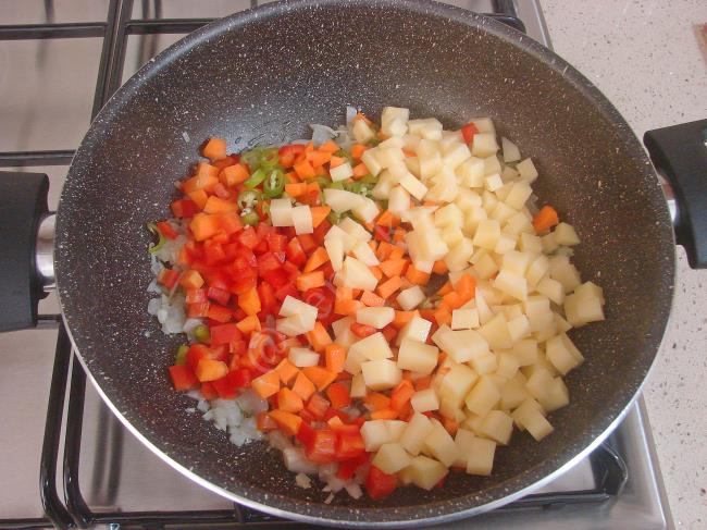 Sebzeli Et Sote - Yapılışı (6/16) 