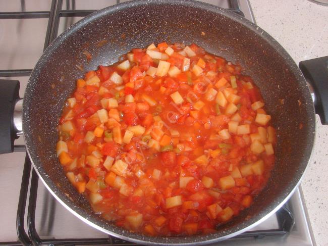 Sebzeli Et Sote - Yapılışı (9/16) 