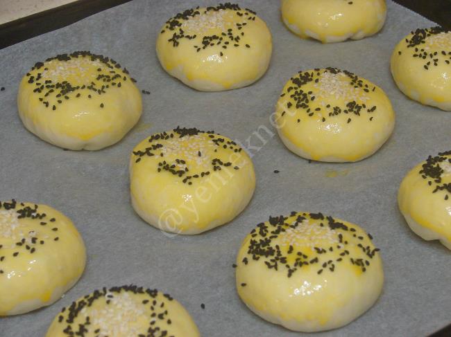 Yağsız Poğaça Nasıl Yapılır? (12/16) Resimli Yemek Tarifleri
