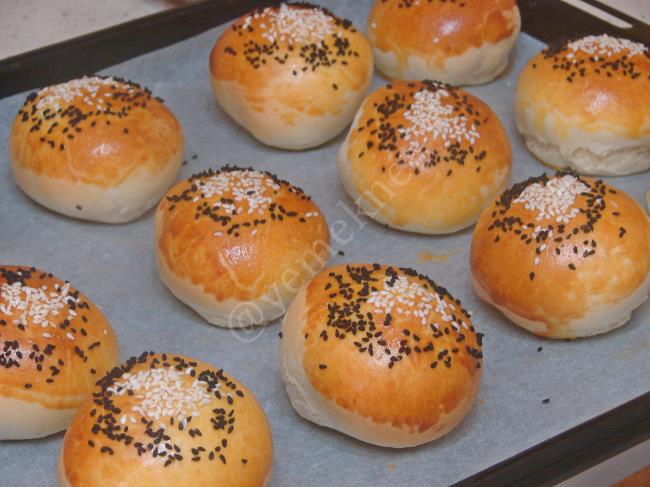 Yağsız Poğaça Nasıl Yapılır? (13/16) Resimli Yemek Tarifleri