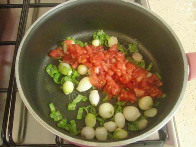 Fırında Kaşarlı Et Sote - Yapılışı (7/16) 