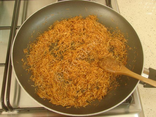 Kadayıflı Tahinli Kurabiye - Yapılışı (3/16) 