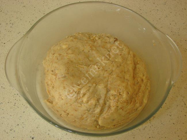 Kadayıflı Tahinli Kurabiye - Yapılışı (8/16) 