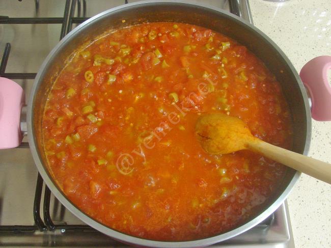 Kışlık Konserve Menemen - Yapılışı (10/16) 