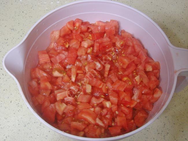 Kışlık Konserve Menemen - Yapılışı (5/16) 